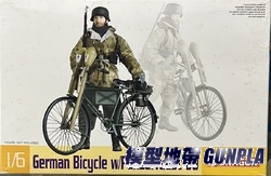 DRAGON#75031 1/6 GERMAN BICYCLE w/Panzerfaust 60